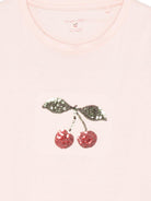 T-shirt per bambina Konges Slojd rosa con applicazione con paillettes KS104804 BLUSH KONGES SLOJD KIDS 
