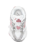 Sneakers per bambina 9060 New Balance Kids bianche con dettagli argento I9060 6HV NEW BALANCE KIDS 