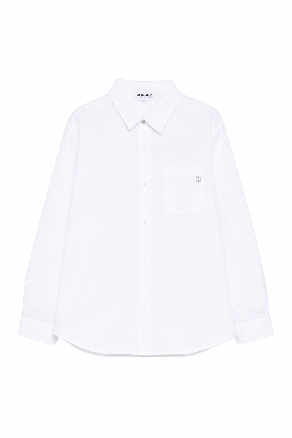 Camicia per bambino Dondup Kids bianca con taschino sul petto DMCA0550CA029 B000 DONDUP KIDS 
