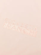 Coperta per neonata Elisabetta Franchi La Mia Bambina rosa con logo ricamato ENCO0830JF054 C036 ElISABETTA FRANCHI KIDS 