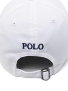 Cappello da baseball per bambino Polo Ralph Lauren Kids bianco con caratteristico motivo Polo Pony 323552489 001 Ralph Lauren kids 