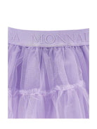 Gonna per bambina Monnalisa viola con ruches 17GGON T9945 0065 MONNALISA KIDS 