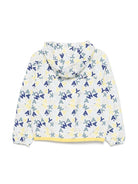 Giubbino Le Vrai per bambino K Way Kids bianco con cappuccio ampio K2148SW A01 K-WAY KIDS 