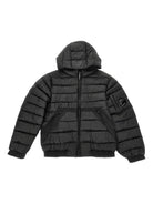 Giacca per bambino C.P. Company Kids nero con cappuccio CNS00SL3AB1 60100 C.P.COMPANY KIDS 