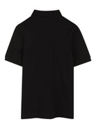 Polo per bambino Givenchy Kids nero con logo ricamato H30966 09B GIVENCHY KIDS 