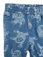 Jeans per neonato Stella McCartney Kids in denim con ricamo all-over TX6640 Z3361 664BC STELLA McCARTNEY KIDS 