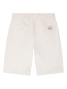 Shorts Elgar per bambino Bonpoint bianchi con coulisse C06BBEW00001 003 BONPOINT KIDS 