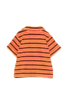 T-shirt per neonato Bobo Choses arancione con design a righe B126AB026 811 BOBO CHOSES KIDS 