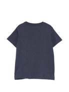 T-shirt per bambino Fay Kids blu con taschino sul petto FY8P51 Z3708 625 FAY KIDS 
