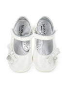 Ballerine per bambina Monnalisa bianche con fiocco 83G009 7706 0099 MONNALISA KIDS 