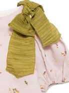 Top per bambina La Stupenderia rosa con ricamo a fiori TJTP94 I02 LA STUPENDERIA KIDS 