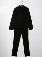 Completo due pezzi per bambino Emporio Armani Kids nero con taglio straight 6H4VJ8 4N3FZ 0999 EMPORIO ARMANI KIDS 