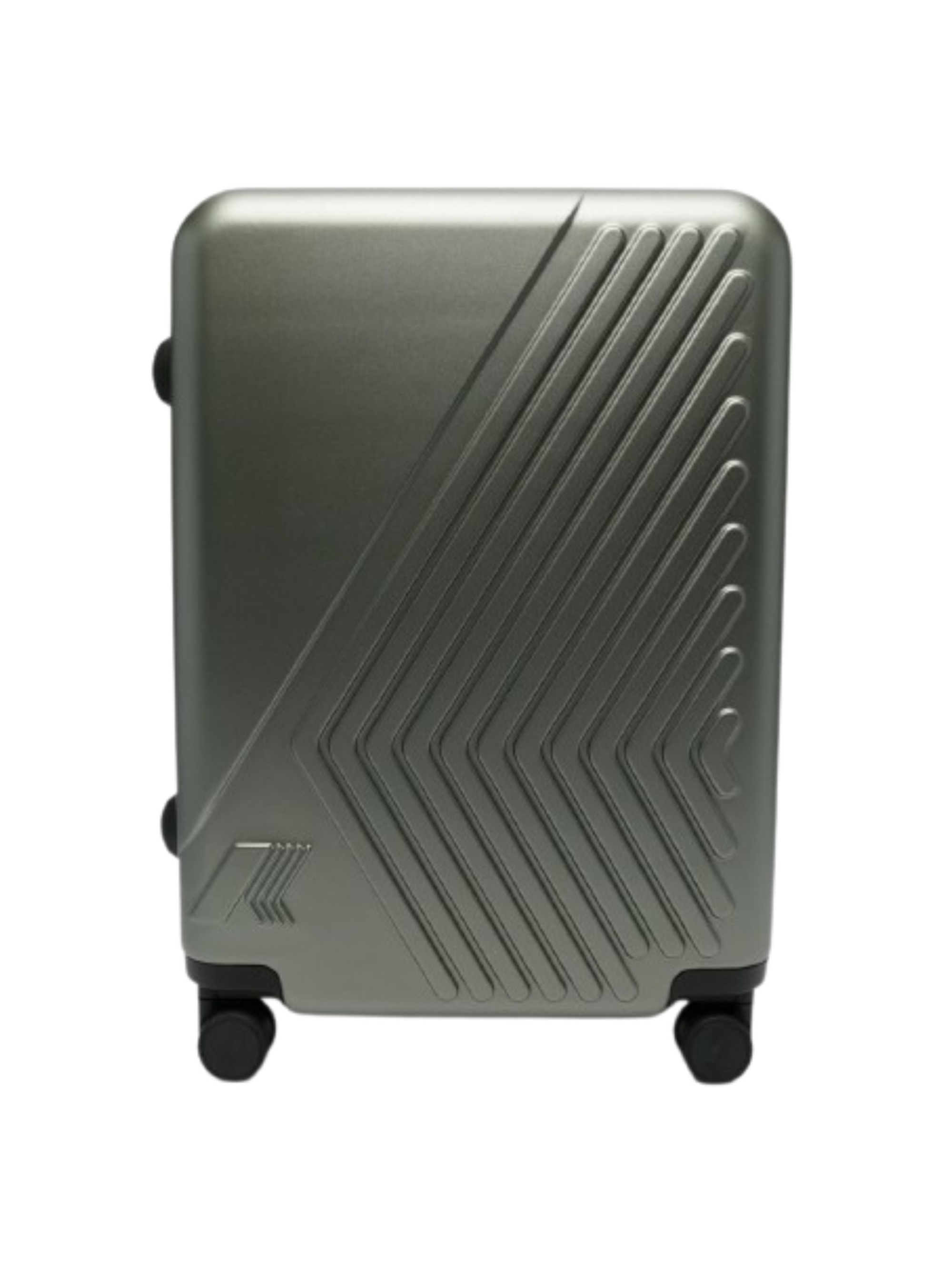 Trolley Eudoxieur K-Way Kids verde con monogramma tono su tono K41351W V15 K-WAY KIDS 