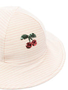 Cappello per bambina Konges Slojd bianco e rosa con dettaglio ciliegie KS104858 ROSE KONGES SLOJD KIDS 