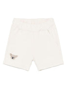 Shorts per neonato Donsje Ithri beige con motivo con ricamo 4096002NB 00133 DONSJE KIDS 