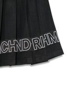 Gonna per bambina John Richmond Junior nero con logo RGP25173GO BLACK JOHN RICHMOND JUNIOR 