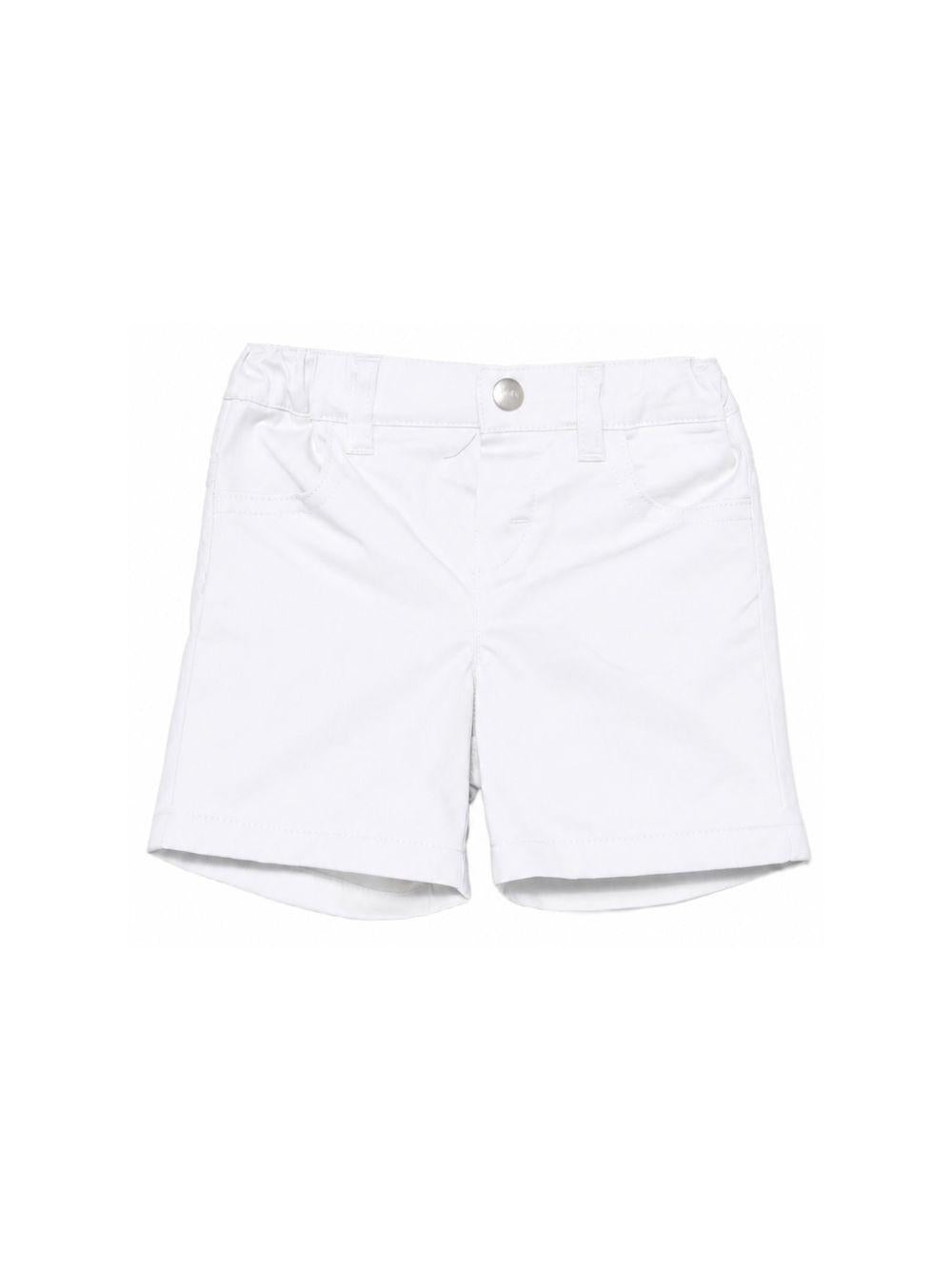 Shorts per neonato Fay Kids bianco con elastico in vita FY6559 G0019 101 FAY KIDS 