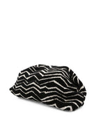 Borsa per bambina Missoni Kids nera con stampa zigzag MZ0B28 W0028 930BG MISSONI KIDS 
