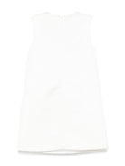 Abito per bambina Elisabetta Franchi La Mia Bambina bianco in raso EFAB5740RA016 0000 ElISABETTA FRANCHI 