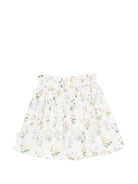 Gonna Bev per bambina Molo beige con stampa a fiori 2S26D104 9541 MOLO KIDS 