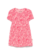 Abito per neonata Mini Rodini rosa con stampa astratta 1100029828NB PINK MINI RODINI 