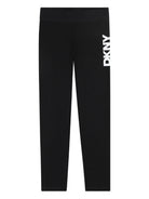 Tuta sportiva per bambina Dkny Kids bianco con stampa D62569 N50 DKNY KIDS 