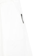 Pantaloni per bambina MSGM Kids bianchi con dettaglio logo S6MSJGPA129 001 MSGM KIDS 
