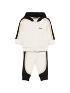 Tuta per neonato Boss Kids multicolor con cappuccio<BR/> J52850 21C BOSS KIDS 