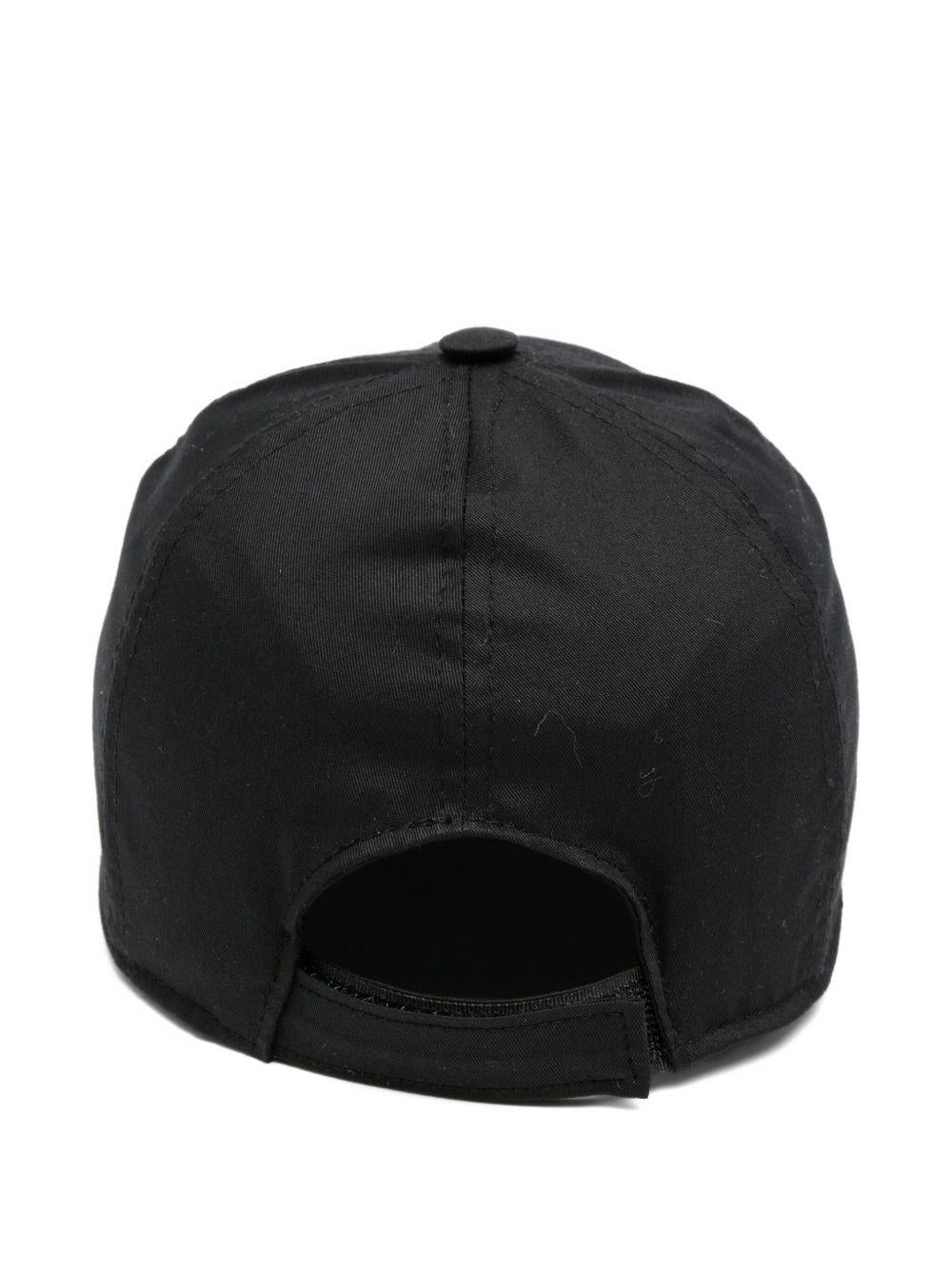 Cappello da baseball per bambino Balmain Kids nero con logo BX0P17 Z1053 930BC BALMAIN KIDS 
