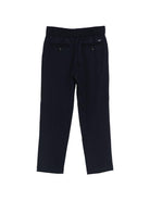 Pantaloni per bambino Emporio Armani Kids blu scuro a gamba dritta EB001564 AF22865 UB118 EMPORIO ARMANI KIDS 