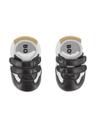 Scarpine primi passi per neonato Boss Kids bianche e nere con design a inserti J53243 09B BOSS KIDS 