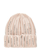 Cappello per bambina Monnalisa Kids rosa con decorazione con strass 17H004 8064 0091 MONNALISA KIDS 