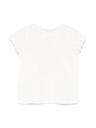 T-shirt per neonata Bonpoint cira beige con chiusura posteriore con bottone S05XTSK00008 104A BONPOINT KIDS 