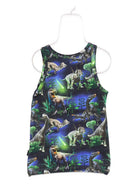 Set due canotte per bambino Molo blu con design dinosauro 1W25Q101 9457 MOLO 