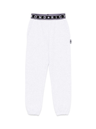 Pantaloni sportivi per bambina John Richmond Junior grigio con banda logo RGP25110PA GREY LIGHT MELANGE JOHN RICHMOND JUNIOR 