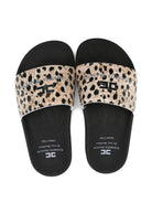 Ciabatte per bambina Elisabetta Franchi La Mia Bambina animalier con logo sul davanti F4A0E06081926 X253 ElISABETTA FRANCHI KIDS 