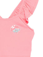 Top per bambina Billieblush rosa con ruches U21945 499 BILLIEBLUSH KIDS 