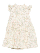 Abito per bambina Bonpoint bianco con stampa floreale all-over S06GDRW00018 547B BONPOINT KIDS 