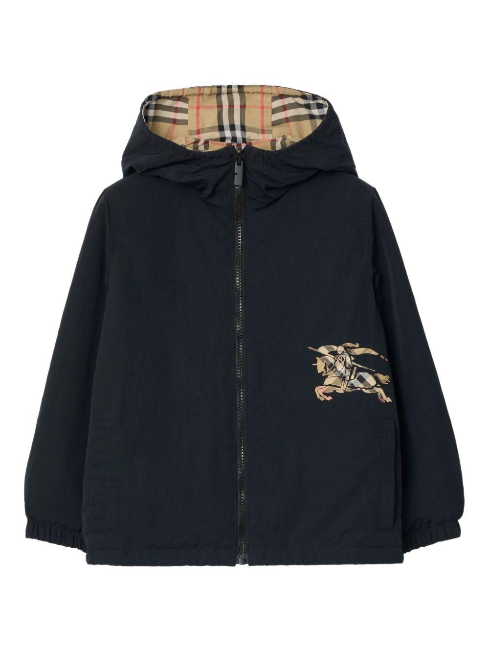 Giubbino per bambino Burberry Kids reversibile con motivo Vintage Check 8117262 B9368 BURBERRY KIDS 
