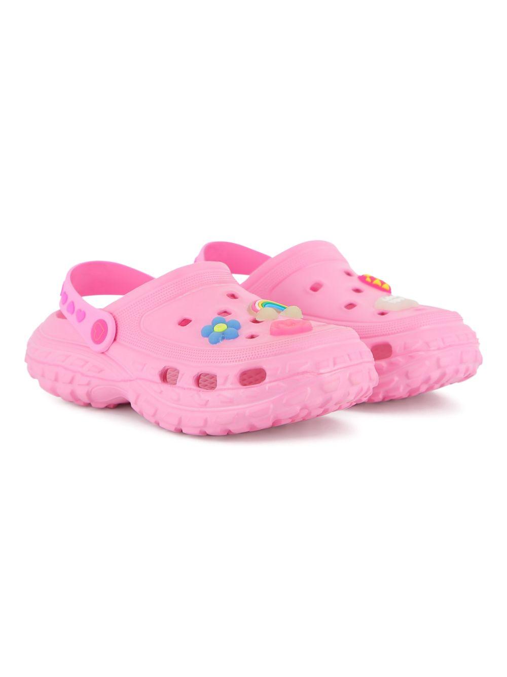 Clogs per bambina Billieblush rosa con applicazione fiori U21994 46N BILLIEBLUSH KIDS 