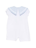 Tutina per neonato La Stupenderia bianco con dettaglio a fiocco 2TBTT55 MC U39 LA STUPENDERIA KIDS 