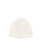 Cappello per neonati Paz Rodriguez Kids bianco con placca logo sul davanti 040-123234 6062 PaZ RODRIGUEZ KIDS 