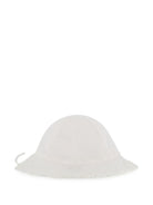 Cappello per bambina Chloé Kids bianco con ricamo floreale C20916 117 CHLOE' KIDS 