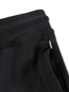 Pantaloni Alvar per bambino Molo neri con quadrante con smiley 6S26I201 0099 MOLO KIDS 