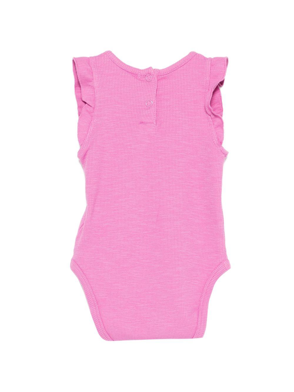 Tutina per neonata Bobo Choses fucsia con stampa rapa B126AB007 561 BOBO CHOSES KIDS 