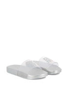 Sandali per bambina DKNY Kids argentate con punta aperta D62634 016 DKNY KIDS 