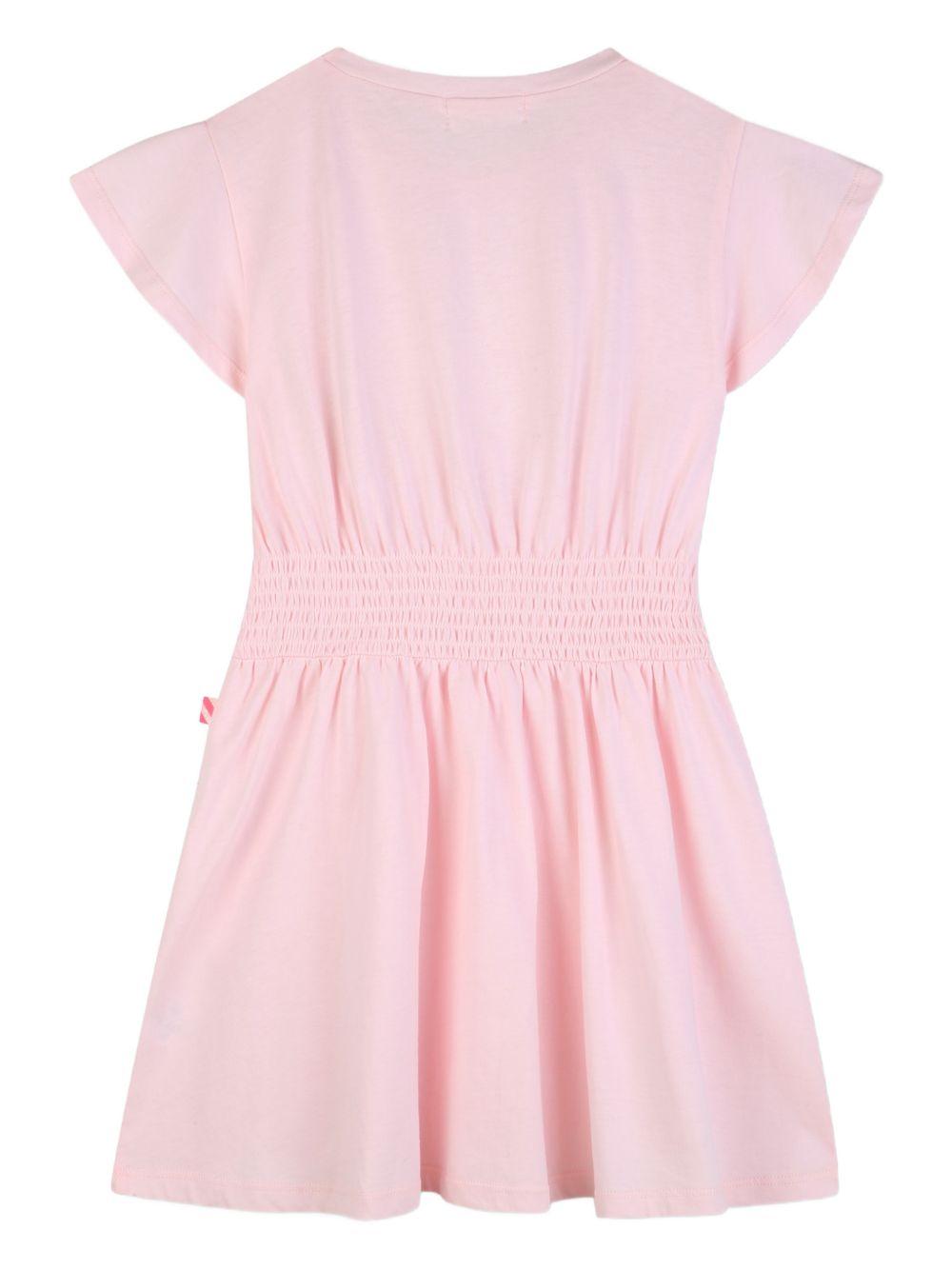 Abito per bambina Billieblush rosa con arricciatura in vita U21828 44L BILLIEBLUSH KIDS 