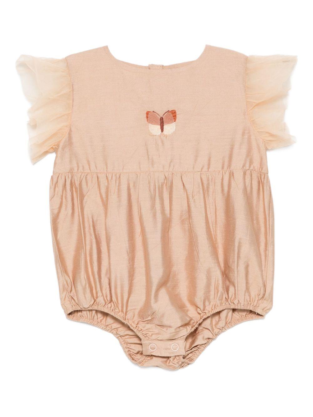 Body per neonata Donsje rosa decorato con farfalle 3038601 00018 DONSJE 