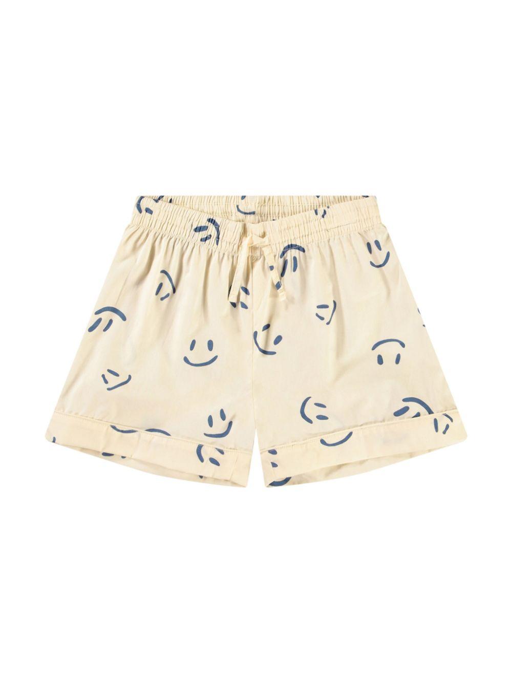 Pigiama per bambino Molo Lexi giallo con motivo smiley 6S25R507 9349 MOLO KIDS 