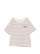 T-shirt per bambino Bobo Choses multicolore con design a righe B126AC013 451 BOBO CHOSES KIDS 